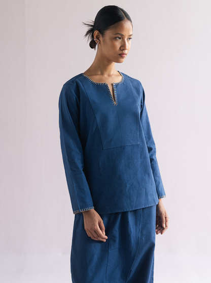 Blanket Stitch Tunic