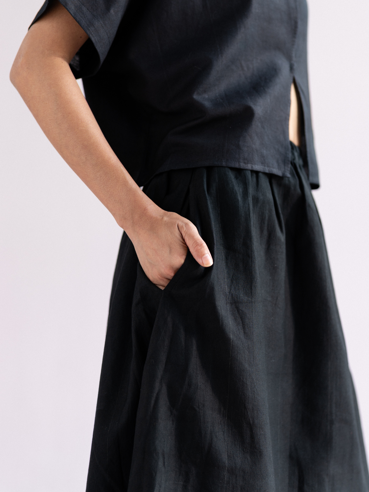 Double Layer Skirt Set