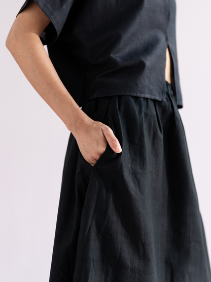 Double Layer Skirt Set