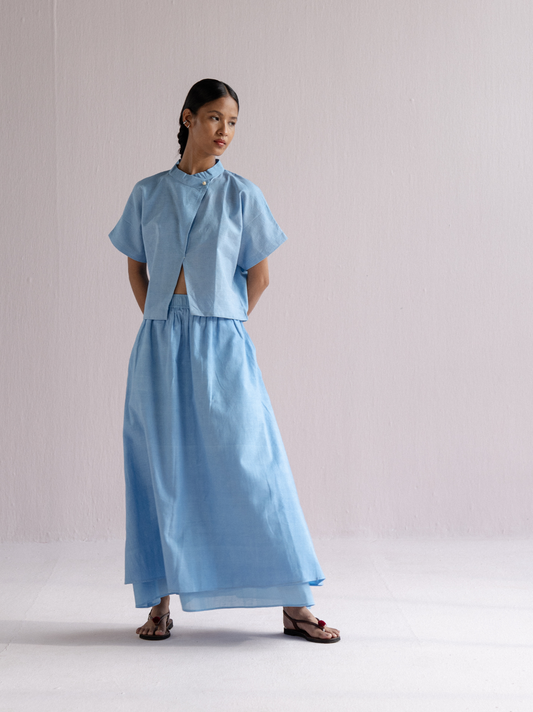 Double Layer Skirt Set