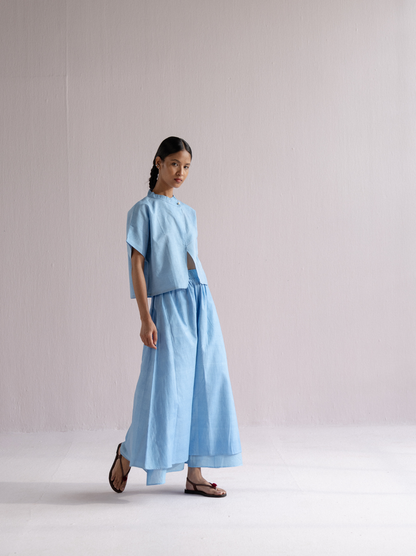 Double Layer Skirt Set