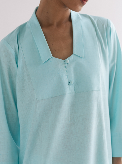 Pintuck Kurta Set