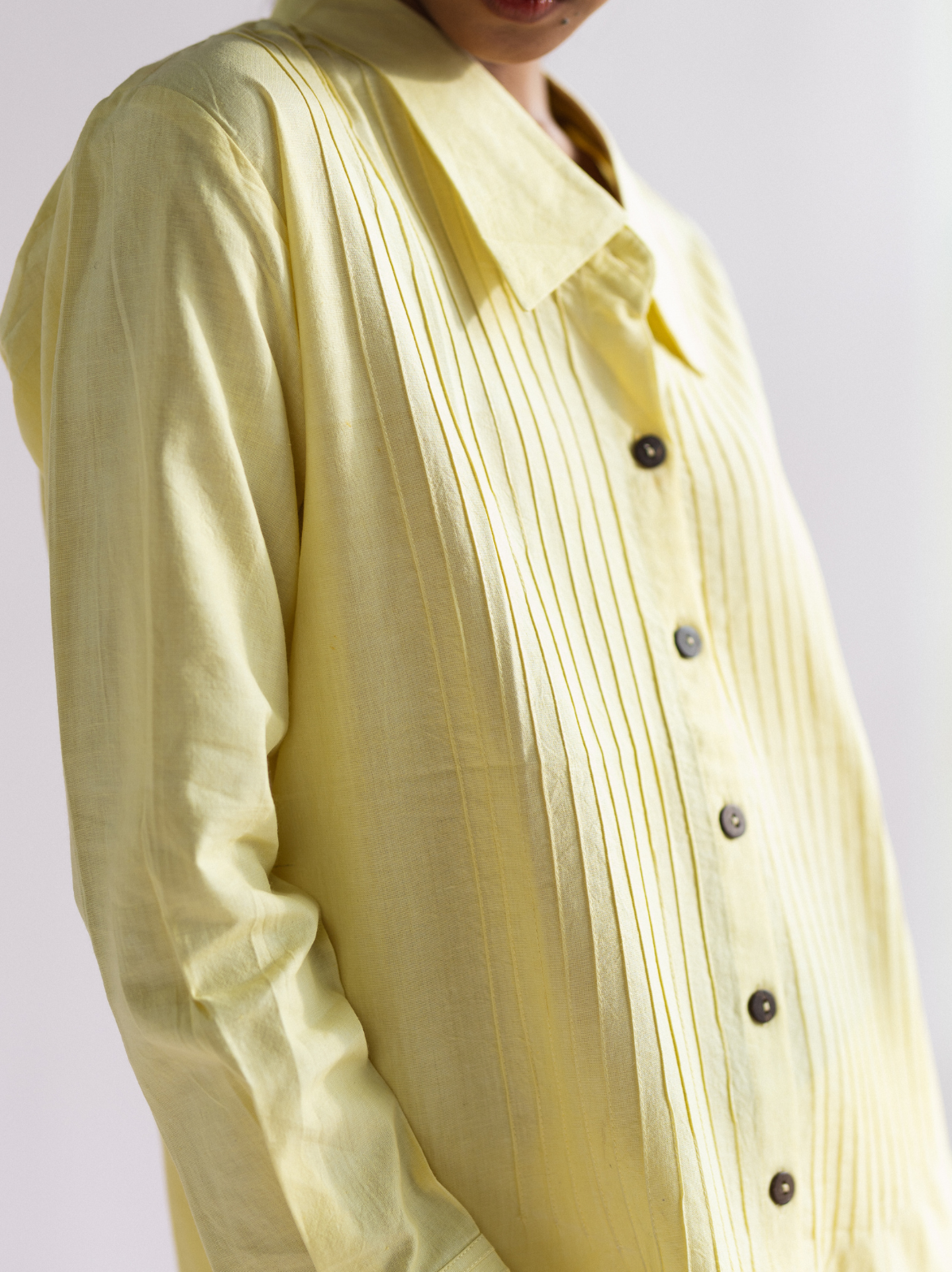 Pintuck Shirt