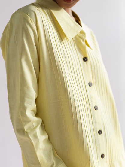 Pintuck Shirt