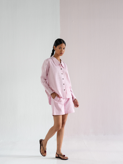 Pintuck Shirt